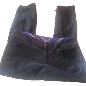 Columbia Womens Black Corduroy Pants 14